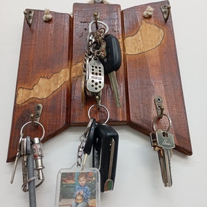 Balatonos kulcstartó falikép  - otthon & életmód - dekoráció - fali és függő dekoráció - fali kulcstartó - Meska.hu