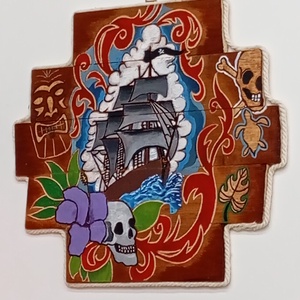 A Fekete Gyöngy falidekor - otthon & életmód - dekoráció - kép & falikép - több részes kép - Meska.hu