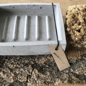  Beton szappantartó, Otthon & Életmód, Fürdőszoba, Szappantartó, Mindenmás, MESKA