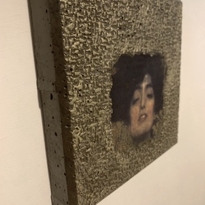 Klimt beton falikép - otthon & életmód - dekoráció - kép & falikép - 3d képek - Meska.hu