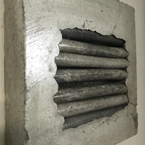 Csíkos beton falikép - otthon & életmód - dekoráció - kép & falikép - 3d képek - Meska.hu