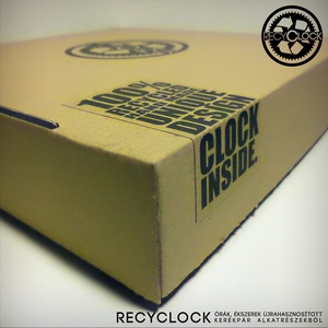 recyclock CAS-105 - falióra újrahasznosított kerékpár alkatrészből -  - Meska.hu
