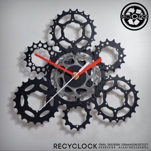 recyclock CAS-105 - falióra újrahasznosított kerékpár alkatrészből -  - Meska.hu