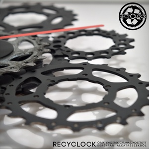 recyclock CAS-105 - falióra újrahasznosított kerékpár alkatrészből -  - Meska.hu