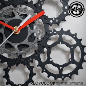 recyclock CAS-105 - falióra újrahasznosított kerékpár alkatrészből -  - Meska.hu