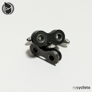 recyclock CFL-052 mandzsetta újrahasznosított kerékpár láncból, Ékszer, Mandzsettagomb, Újrahasznosított alapanyagból készült termékek, Ötvös, MESKA