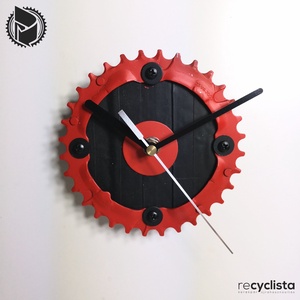 recyclock MES-S-017 - falióra újrahasznosított kerékpár alkatrészből - Meska.hu