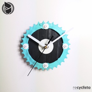 recyclock MES-S-022 - falióra újrahasznosított kerékpár alkatrészből - Meska.hu