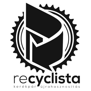 recyclista  CH-1B fülbevaló kerékpárléncból, Ékszer, Fülbevaló, Lógó fülbevaló, Újrahasznosított alapanyagból készült termékek, Ötvös, Meska