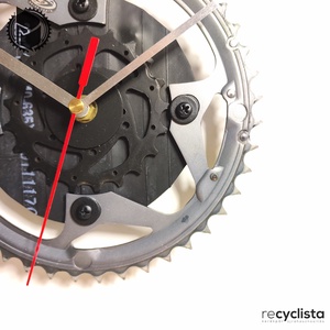 recyclock MES-040 - falióra újrahasznosított kerékpár alkatrészekből - otthon & életmód - dekoráció - fali és függő dekoráció - falióra & óra - Meska.hu