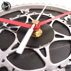 recyclock MES-048 - falióra újrahasznosított kerékpár alkatrészekből  - otthon & életmód - dekoráció - fali és függő dekoráció - falióra & óra - Meska.hu