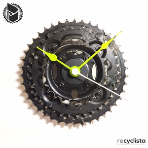 recyclock MES-060 - falióra újrahasznosított kerékpár alkatrészekből - Meska.hu