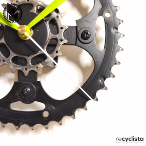 recyclock MES-061 - falióra újrahasznosított kerékpár alkatrészekből - otthon & életmód - dekoráció - fali és függő dekoráció - falióra & óra - Meska.hu
