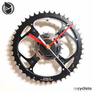 recyclock MES-062 - falióra újrahasznosított kerékpár alkatrészekből - Meska.hu