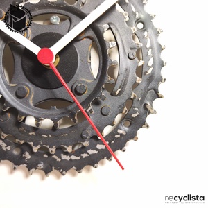 recyclock MES-064 - falióra újrahasznosított kerékpár alkatrészekből - otthon & életmód - dekoráció - fali és függő dekoráció - falióra & óra - Meska.hu