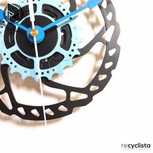 recyclock MES-065 - falióra újrahasznosított kerékpár alkatrészekből - otthon & életmód - dekoráció - fali és függő dekoráció - falióra & óra - Meska.hu