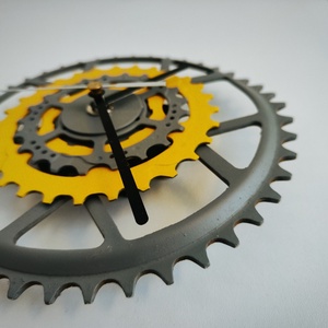 recyclock MES-013 - falióra újrahasznosított kerékpár alkatrészekből  - otthon & életmód - dekoráció - fali és függő dekoráció - falióra & óra - Meska.hu