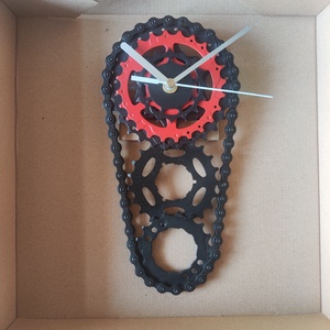 recyclock falióra újrahasznosított kerékpár alkatrészekből - Szilvia 887341 részére  - Meska.hu