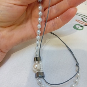 Kézműves nyaklánc - ékszer - nyaklánc - gyöngyös nyaklánc - Meska.hu