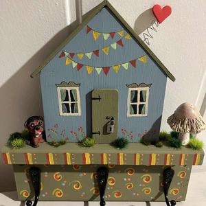 Fali fogas, újrahasznosított fából - otthon & életmód - bútor - fogas - Meska.hu