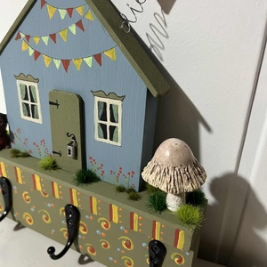 Fali fogas, újrahasznosított fából - otthon & életmód - bútor - fogas - Meska.hu