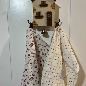 Fali kulcstartó, újrahasznosított fából - otthon & életmód - dekoráció - fali és függő dekoráció - fali kulcstartó - Meska.hu