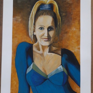 Aphrodite No.74. - művészet - festmény - akvarell - Meska.hu