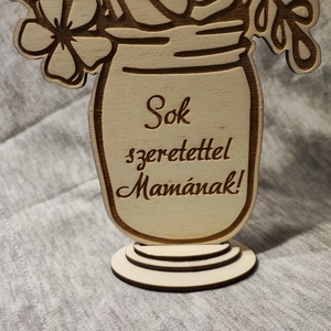 Nőnapi virágok üvegben - otthon & életmód - dekoráció - dísztárgy - Meska.hu