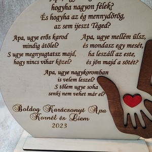 Apa szerető keze - otthon & életmód - dekoráció - dísztárgy - Meska.hu