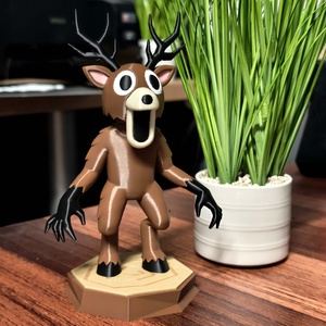 Szarvas figura 99 night in the forest (17cm) Karakteres Erdei Szellem - otthon & életmód - dekoráció - dekoratív figurák és szobrok - Meska.hu