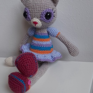 Luca cica - játék & sport - plüssállat & játékfigura - cica - Meska.hu