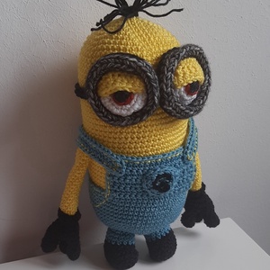 Minion Tim, Otthon & Életmód, Dekoráció, Asztal és polc dekoráció, Horgolt & Csipketerítő, Horgolás, MESKA