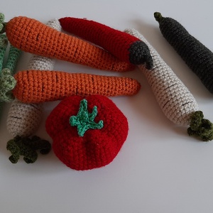 Zöldségek - játék & sport - plüssállat & játékfigura - plüss zöldség, gyümölcs - Meska.hu