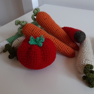 Zöldségek - játék & sport - plüssállat & játékfigura - plüss zöldség, gyümölcs - Meska.hu