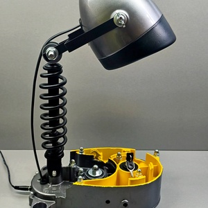 Motor alkatrészből  készült asztali lámpa - otthon & életmód - lámpa - asztali lámpa - Meska.hu