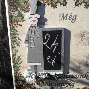 Hányat kell még aludni?!... :-) - karácsony - adventi díszek - Meska.hu