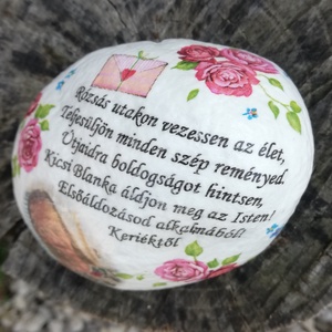Fényképes és feliratos kő, személyre szabottan. :-) - otthon & életmód - dekoráció - asztal és polc dekoráció - kavics & kő - Meska.hu