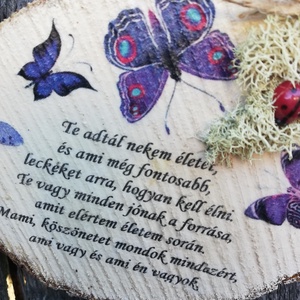 Üzenet az anyukáknak. :-)  - otthon & életmód - dekoráció - kép & falikép - táblakép - Meska.hu