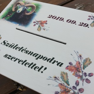 Vadászoknak-Óriási méretű lezárható pénzgyűjtő persely. :-) - otthon & életmód - dekoráció - asztal és polc dekoráció - persely - Meska.hu