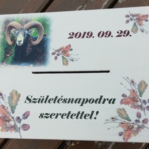 Vadászoknak-Óriási méretű lezárható pénzgyűjtő persely. :-) - otthon & életmód - dekoráció - asztal és polc dekoráció - persely - Meska.hu