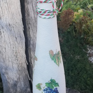 Pálinkás üveg 80. szülinapra. :-) - otthon & életmód - dekoráció - asztal és polc dekoráció - díszüveg - Meska.hu