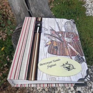 A horgász fotóalbuma, egyedi mintával. :-) - otthon & életmód - papír, írószer - album & fotóalbum - Meska.hu