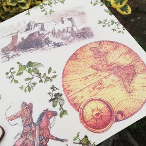 A Kalandvágyó ajándékdoboza 18. születésnapra. :-) - RENDELHETŐ, Otthon & Életmód, Dekoráció, Asztal és polc dekoráció, Díszdoboz, Decoupage, transzfer és szalvétatechnika, Festett tárgyak, MESKA