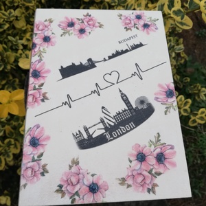 London-Budapest. - A távol élő testvérek egyedi könyvdoboza. :-) - RENDELHETŐ, Otthon & Életmód, Dekoráció, Asztal és polc dekoráció, Díszdoboz, Decoupage, transzfer és szalvétatechnika, Festett tárgyak, MESKA