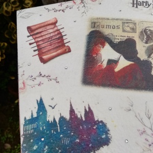 Harry Potter, 6 rekeszes ajándékátadó doboz, születésnapra. :-) - otthon & életmód - papír, írószer - ajándékozás kellékei - ajándékzsák, csomagolás - Meska.hu