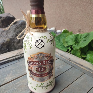 Whisky újragondolva. :-) Esküvőre, házassági évfordulóra, apák napjára, egyedi mintával, felirattal, akár fotóval. :-) - esküvő - emlék & ajándék - szülőköszöntő ajándék - Meska.hu