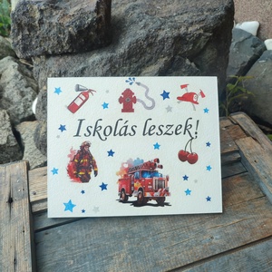 Iskolás leszek!  Fatábla ovis fotózáshoz, egyedi mintákkal, ovis jellel. :-), Játék & Sport, Ovis felszerelés, Egyéb ovis kiegészítő, Decoupage, transzfer és szalvétatechnika, Festett tárgyak, MESKA
