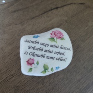 Idézetes kövecske. :-) - Meska.hu