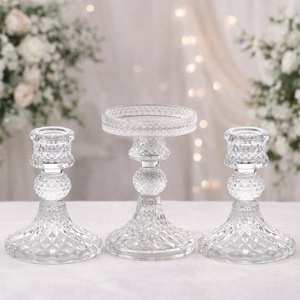 Esküvői gyertyatartó szettek - esküvő - dekoráció - gyertya & gyertyatartó - Meska.hu