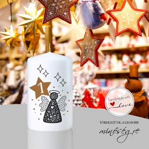 Adventi varázslat adventi gyertya szett - karácsony - adventi díszek - adventi gyertyadíszek és koszorúdíszek - Meska.hu